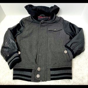 Boys Black and Grey Urban Republic Jacket